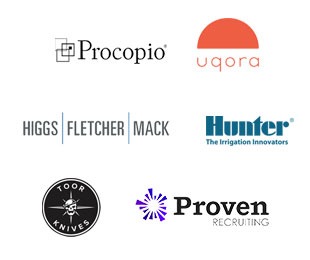 Client logos montage